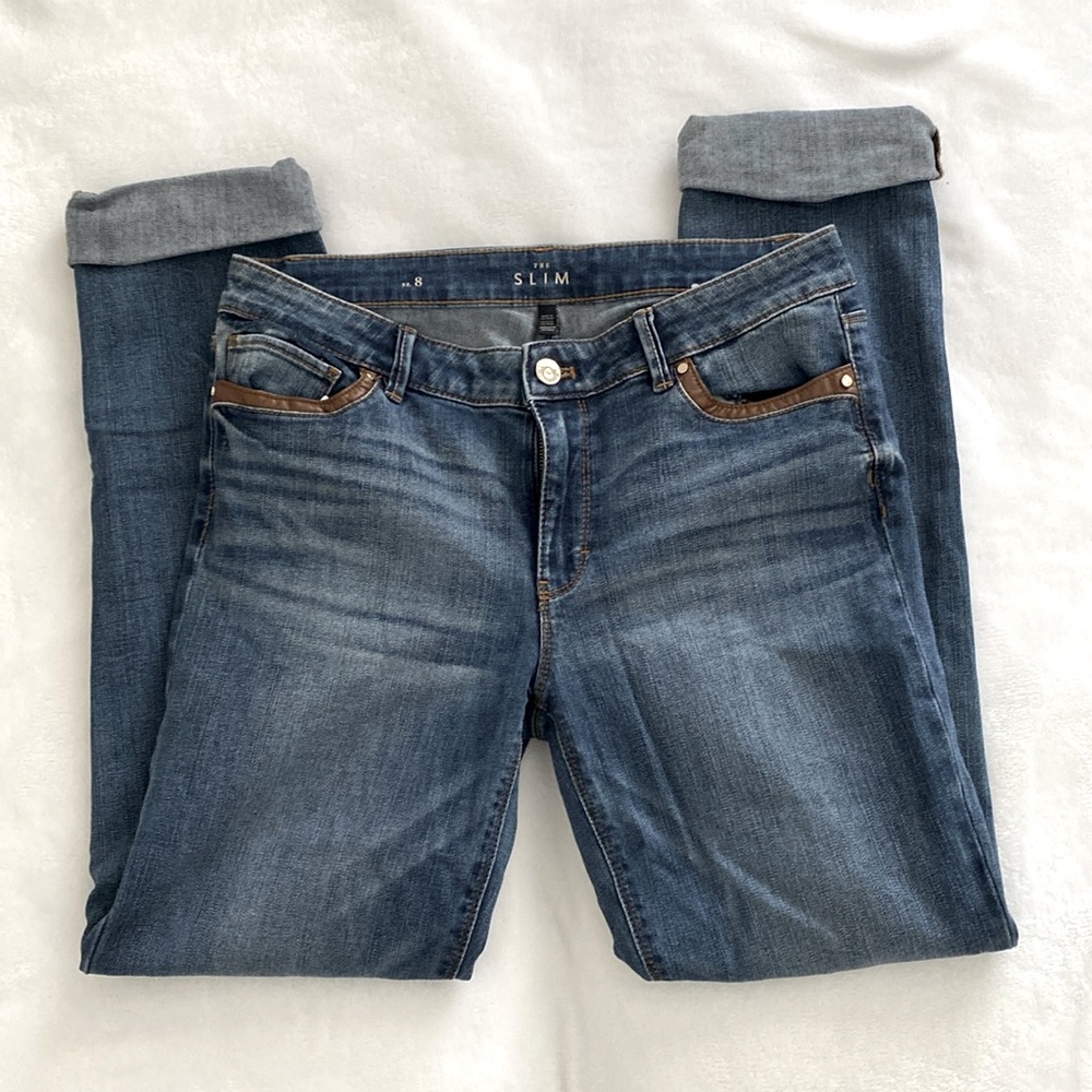 WHBM The Slim Jeans, size 8